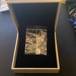 BRAND NEW 925 Silver Intial Necklace